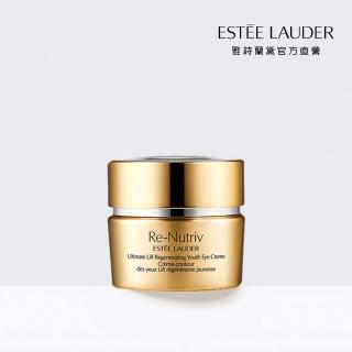 【Estee Lauder 雅詩蘭黛】白金級極萃賦活花秘眼霜15ml(冰肌乳霜質地 一抹化水)