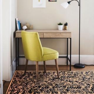 【SDL Home 山德力】止滑膠底地墊-燁78x118cm(生活美學 超細纖維)