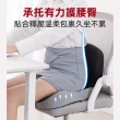 【DaoDi】買一送一坐墊 護腰靠墊升級記憶棉辦公椅靠墊(椅背靠墊 減壓坐墊  靠枕 腰靠 座墊 靠腰墊)