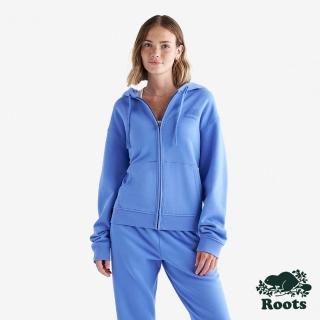 【Roots】Roots女裝- ORIGINAL RELAXED 連帽外套(藍色)