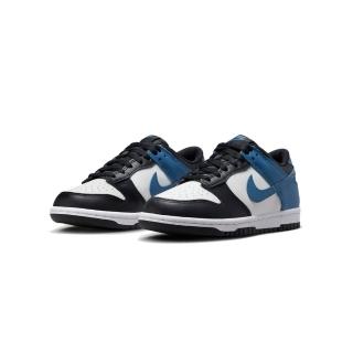 【NIKE 耐吉】Nike Dunk Low Industrial Blue 噴墨藍 GS 休閒鞋 大童鞋 DH9765-104