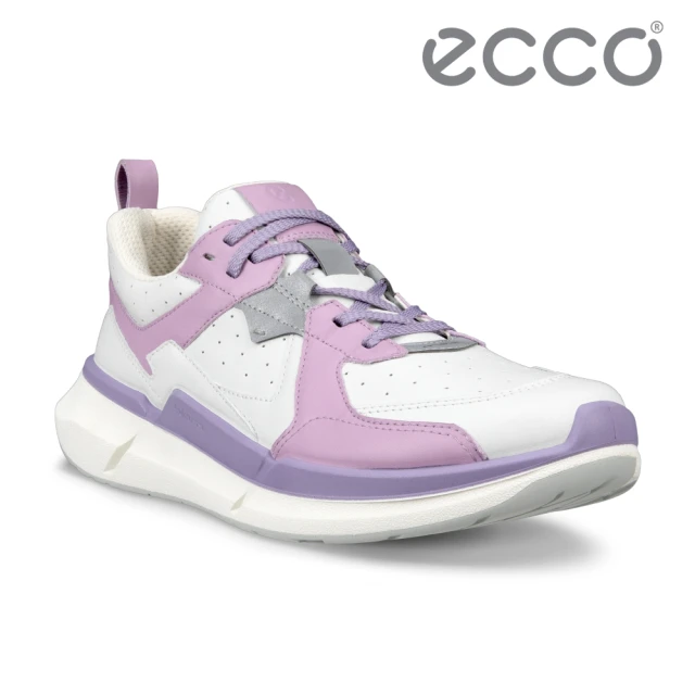 ecco BIOM 2.2 W 健步戶外防水皮革休閒運動鞋 