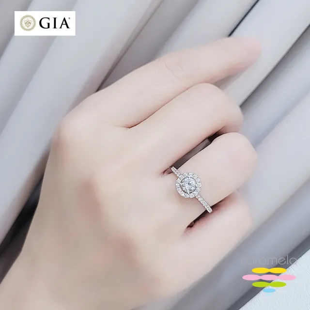 【彩糖鑽工坊】GIA 鑽石 30分 D成色 EX完美車工 鑽石戒指(天然鑽石)