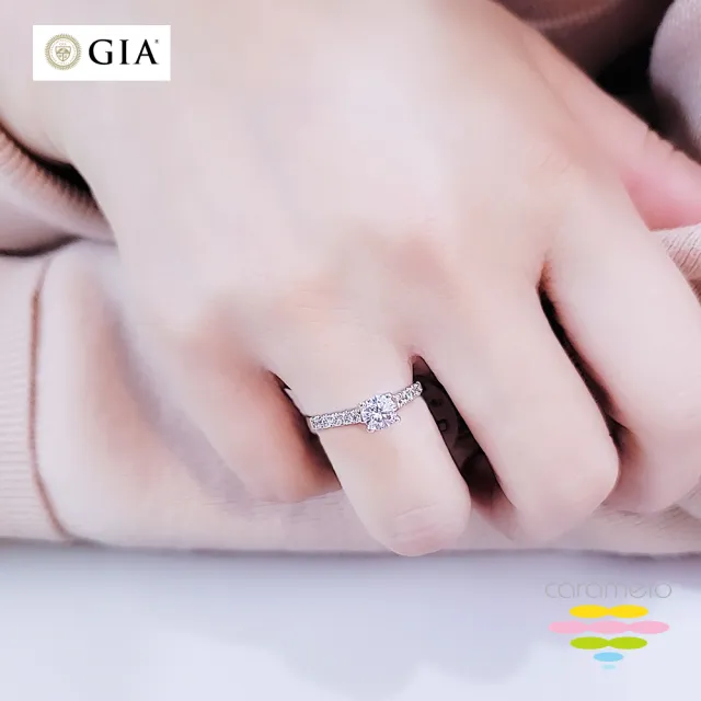 【彩糖鑽工坊】GIA 鑽石 30分 D成色 EX完美車工 鑽石戒指(天然鑽石)