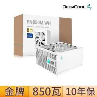 【DeepCool】九州風神 PN850M WH{白色} 850W 金牌 電源供應器(全模組/ATX3.1/PCIE 5.1)
