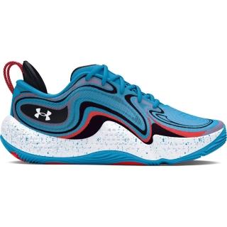 【UNDER ARMOUR】UA 男女同款 Spawn 6 MM 籃球鞋 運動鞋_3027259-400(藍色)