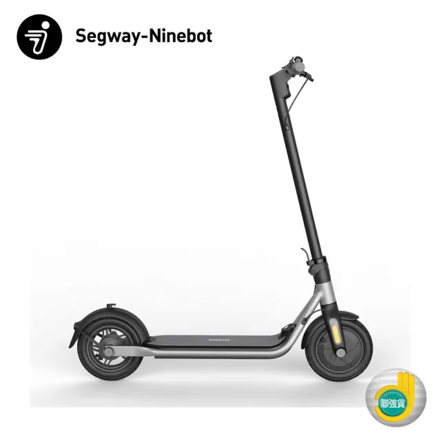 【Segway】D18W 摺疊電動滑板車｜10英吋防滑輪｜雙輪煞車｜腳踏車、自行車替代車款