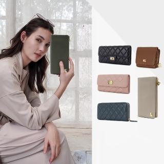【LureDada 鹿兒搭搭】質感女用皮夾 真皮長夾 短夾 精品皮夾(招財／禮物／皮夾)