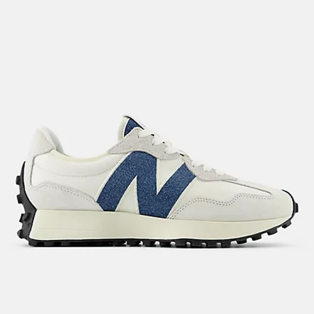 NEW BALANCE 327系列 女鞋 休閒鞋 米白 牛仔 復古 穿搭 運動(WS327JB ∞)