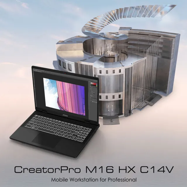 【MSI 微星】16吋i7 RTX1000-6G 創作者筆電(CreatorPro M16 HX/i7-14700HX/32G/1TB SSD/W11/C14VIG-075TW)