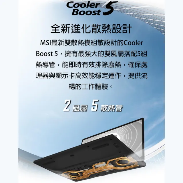 【MSI 微星】16吋i7 RTX1000-6G 創作者筆電(CreatorPro M16 HX/i7-14700HX/32G/1TB SSD/W11/C14VIG-075TW)