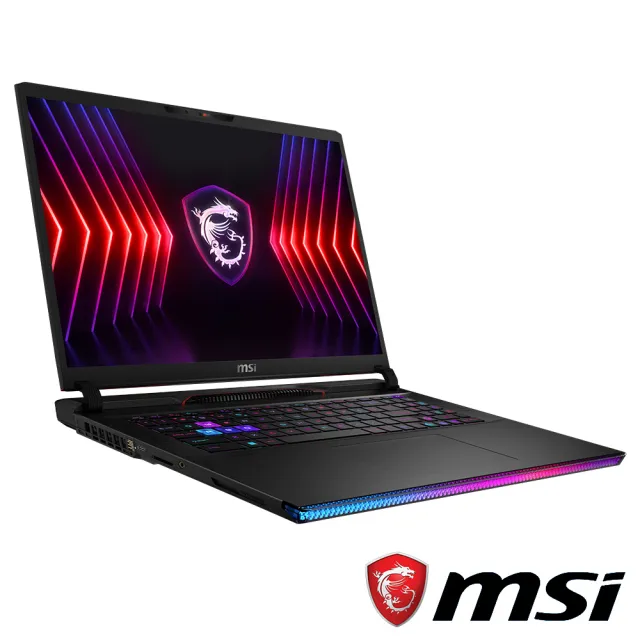 【MSI 微星】17吋i9 RTX4090黑神話悟空適用電競筆電(Raider GE78 HX/i9-14900HX/64G/2TB/W11P/14VIG-696TW)