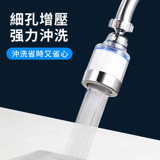 【LZQ】360度萬向水龍頭起泡器 水龍頭濾水器 增壓防濺水花灑 延伸節水器 淨水器 龍頭轉接頭