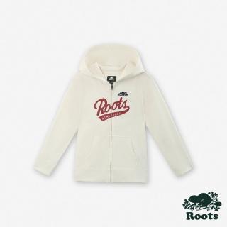 【Roots】Roots 大童-TAIWAN DAY SCRIPT 連帽外套(椰奶色)