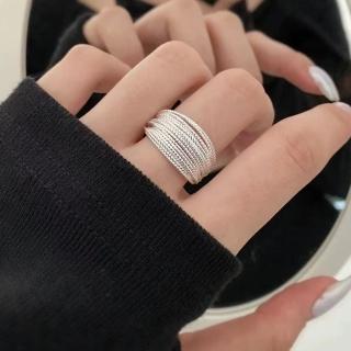 【KT DADA】925純銀戒指 戒指女 ins 戒指女生韓版 可調節戒指 情人節禮物 女友生日禮物 小女生