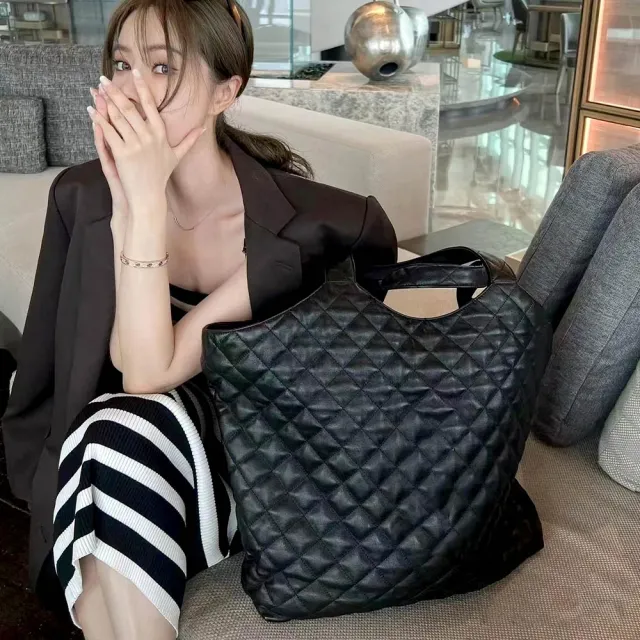 【KT DADA】雙11 包包女 真皮包包 大容量包包 包包 托特包牛皮包包 菱格包 大容量包包 子母包（其他規格）