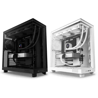 【NZXT 恩傑】H6 Flow RGB ATX 玻璃側透電腦機殼(內建核心扇x3 5V燈光同步)