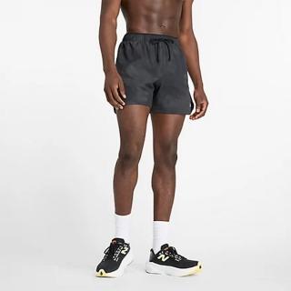 【NEW BALANCE】 NB 短褲 運動褲 短褲 跑褲 輕盈 高效能 男款 黑色(MS43279BM-F)