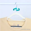 【ONE HOUSE】60入  ABS無痕防滑衣架/加厚加粗(曬衣架 衣架 衣櫃架 吊衣架 掛衣架 內衣架)