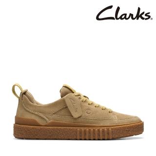 【Clarks】男鞋 Somerset Lace 潮流時尚平縫設計感休閒鞋(CLM78538C)