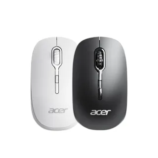 【Acer 宏碁】宏碁 M153 辦公無線滑鼠2.4GH-黑(2.4G無線自由/親膚材質/超長續航力/即插即用)