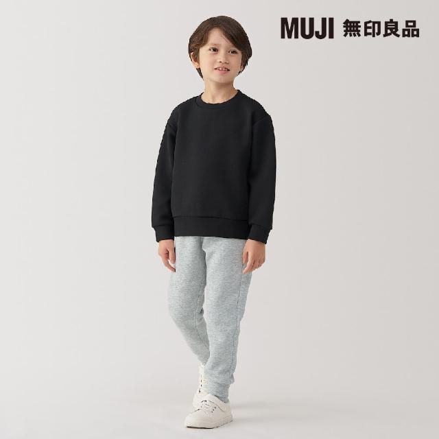 【MUJI 無印良品】兒童二重織裏毛休閒褲(共3色)