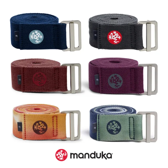 【Manduka】Yoga Straps Align 8 foot 棉質瑜珈繩(多色可選)