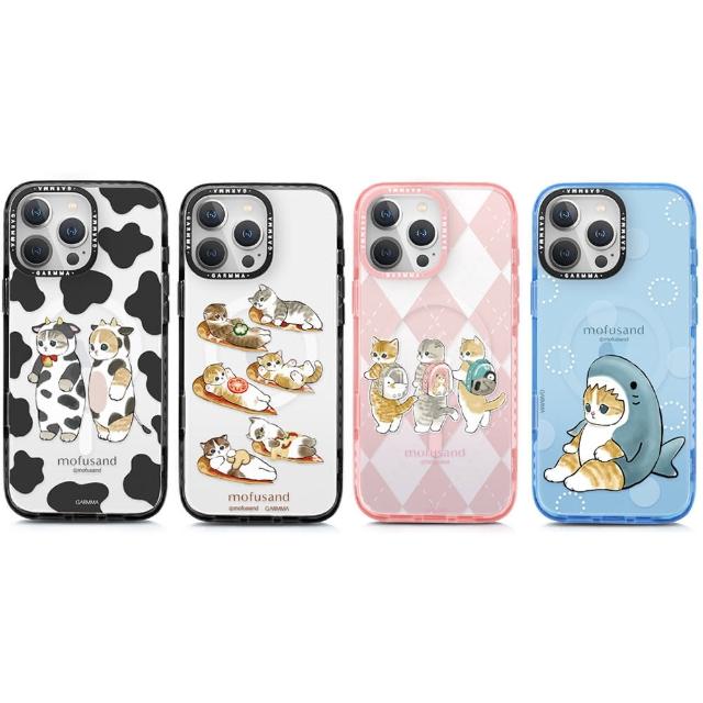 【GARMMA】iPhone 16 Plus 6.7吋 Mofusand 貓福珊迪 磁吸款保護殼