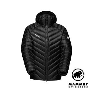 【Mammut 長毛象】Broad Peak IN Hooded Jacket Men 防潑水羽絨連帽外套 男款 黑色 #1013-02961