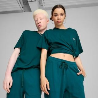 【PUMA】短袖上衣 男款 運動 歐規 Downtown 綠 62675822