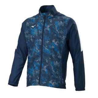 【MIZUNO 美津濃】外套 男款 運動外套 風衣外套 藍 32TEB55114