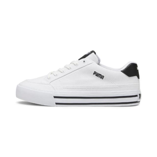 【PUMA】Court Classic Vulc白色休閒帆布鞋(39502002)