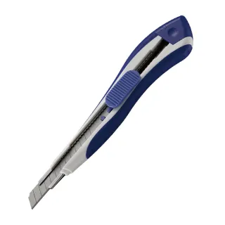 【SDI 手牌】精美 自動 鎖定型 小 美工刀  顏色隨機 /支 0413C