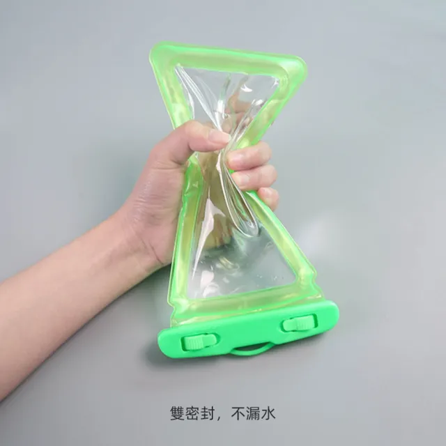 【D.studio】韓版漂浮手機防水袋(可控制螢幕 游泳拍照 手機防水保護套 氣囊防水袋 防摔 N129)
