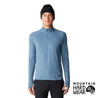 【Mountain Hardwear】Butter Up Half Zip 奶油感防曬半拉鍊長袖排汗衣 男款 深海藍 #2084661