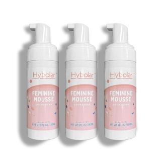 【Hybolar】私密處清潔慕斯150ml*3入組(女性專用護理保養噴霧潔淨凝露泡沫泡泡溫和呵護沐浴露敏感肌)