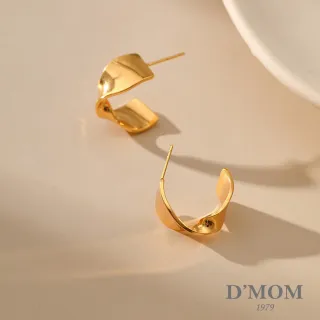 【DMOM】個性扭結設計耳環