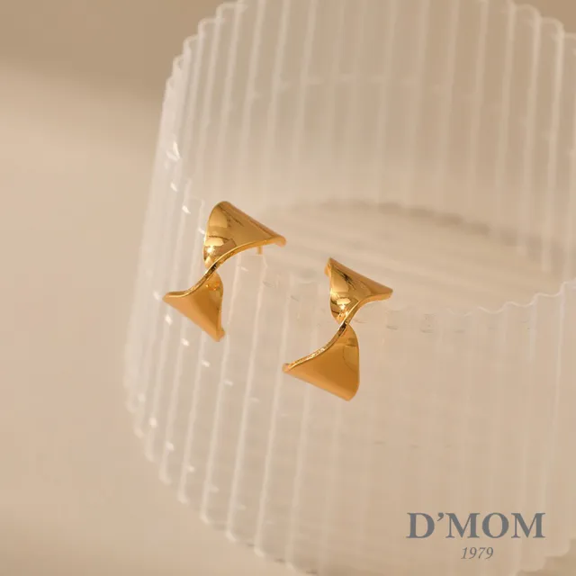 【DMOM】個性扭結設計耳環