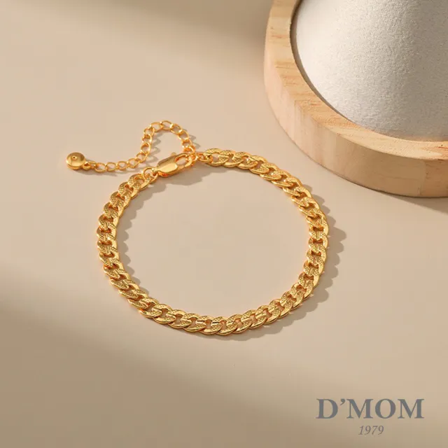 【DMOM】古巴金屬感經典手鍊