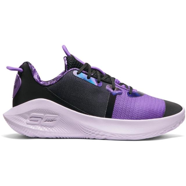 【UNDER ARMOUR】UA 男女同款  Curry 6 Flotro Tour 籃球鞋_6000197-001(黑紫色)