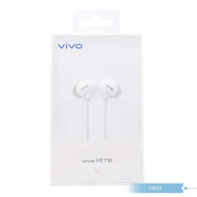 【vivo】XE710 原廠盒裝 / HiFi立體聲 入耳式線控耳機 Type-C(白色)