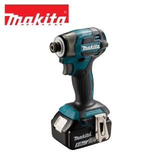 【MAKITA 牧田】18V鋰電無碳刷衝擊起子機 日本製 6.0Ah雙電組(DTD173RGE)