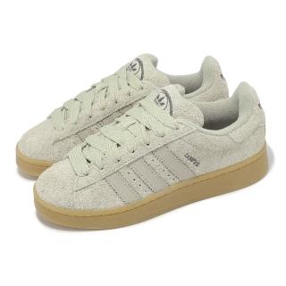 【adidas 愛迪達】休閒鞋 Campus 00s W 女鞋 灰 麂皮 復古 膠底 三葉草 愛迪達(IH2660)
