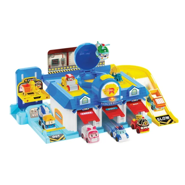 【POLI 波力】ROI 迷你救援小隊基地