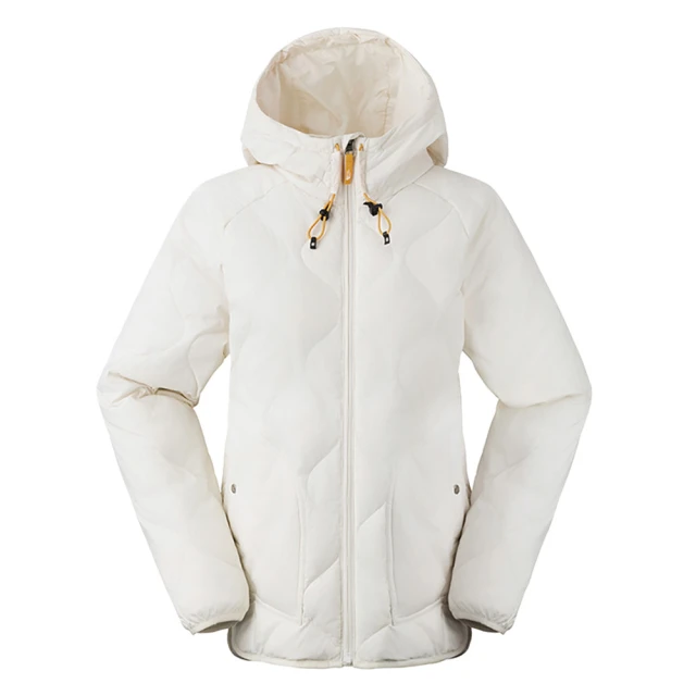 The North Face TNF 北臉 防潑水保暖 連帽羽絨外套 W GRAUS DOWN PACKABLE JCT-AP 女 白(NF0A83SO55W)