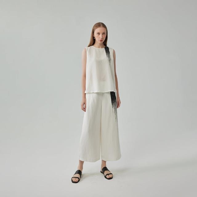 【giordano ladies】24SS_筆刷圖案設計褲裙(02424037)