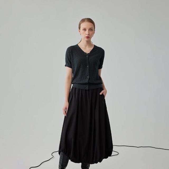 【giordano ladies】下擺抽繩設計半身裙(02464501)
