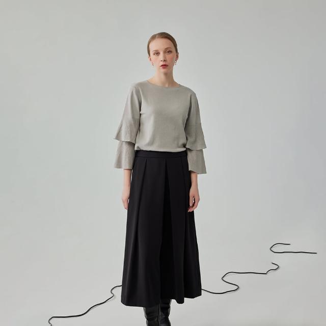 【giordano ladies】高腰設計褲裙(02424521)