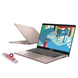 512G固態行動碟★【MSI 微星】14吋i7 輕薄效能筆電(Modern 14/i7-1355U/16G/1TB SSD/W11/C13M-887TW)