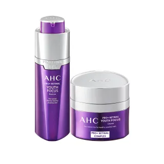 【AHC】PRO+A醛肌活撫紋緊緻精華30ml/緊緻霜50ml(任選賣場/A醇/撫紋/抗老/精華液)